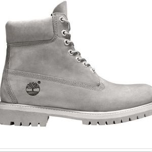 Grey women’s timberlands